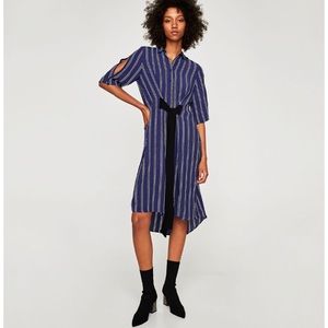 Zara Long Tunic Dress with belt
